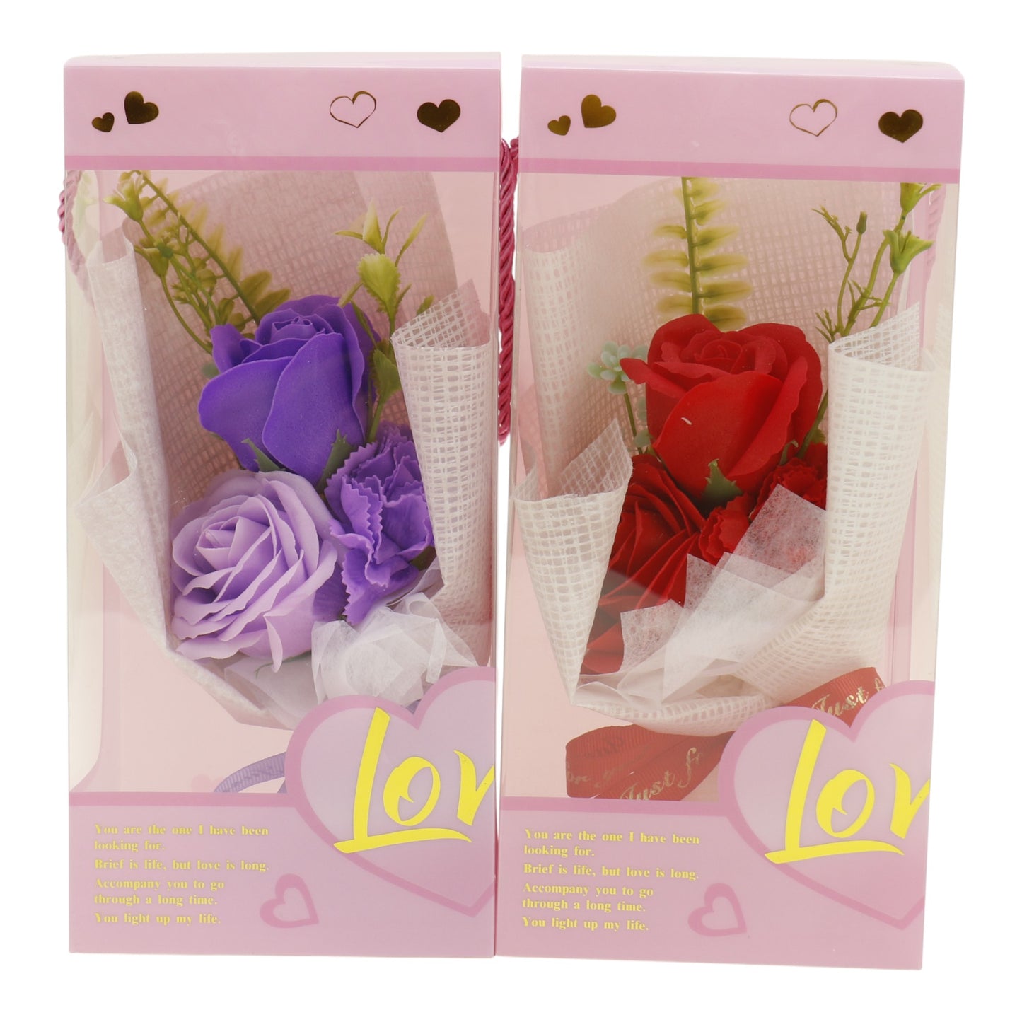 Three Rose Artificial Bouquet Gift  VT5111-5 (1 PACK )
