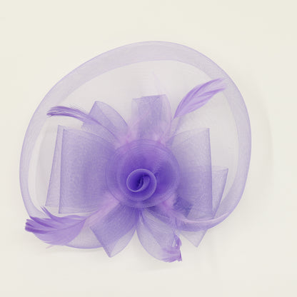 Fascinator Kentucky Derby & Tea Party Flower Feather Hat FF805 (3PC)