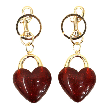 Double Sided Heart Keychain KC511-61 (12PC)