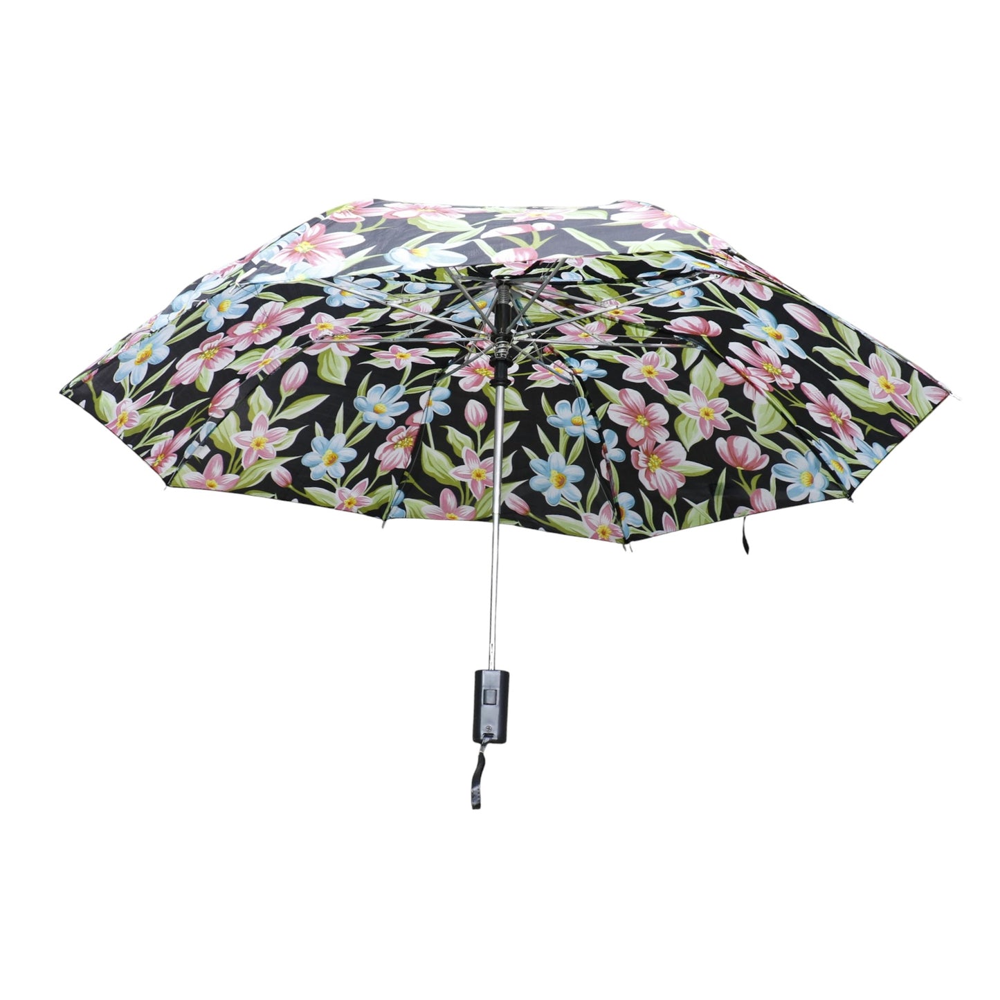Multicolor Printed Auto 2 Fold Umbrella for Women & Men UM5116 (12pc)