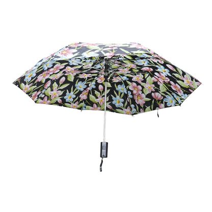 Multicolor Printed Auto 2 Fold Umbrella for Women & Men UM5116 (12pc)