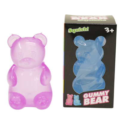 Gummy Bear Clear Colorful Squishy TY6327-18 (12PC)