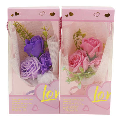 Three Rose Artificial Bouquet Gift  VT5111-5 (1 PACK )