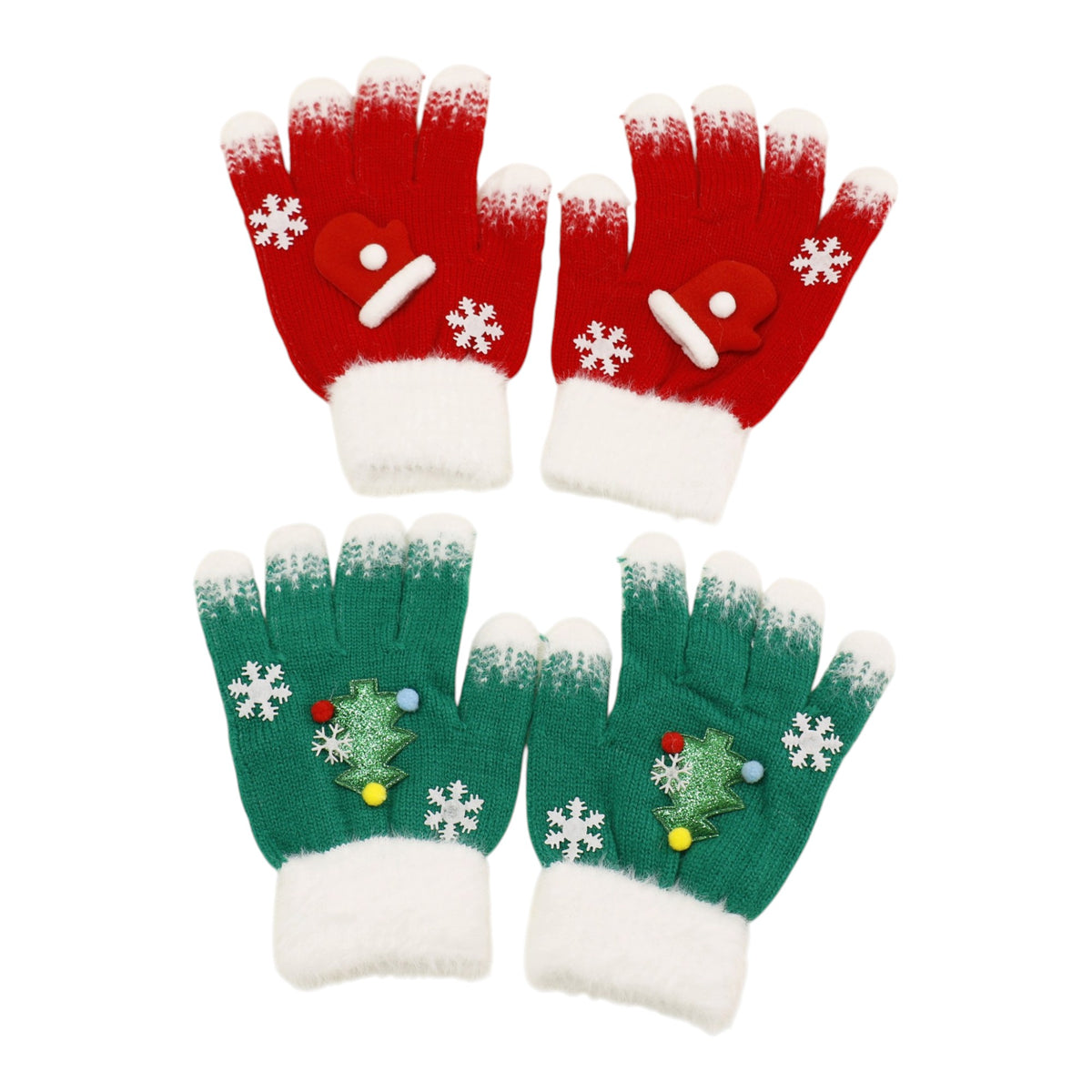 Christmas Kid Gloves JG6828-7 (12PAIR)