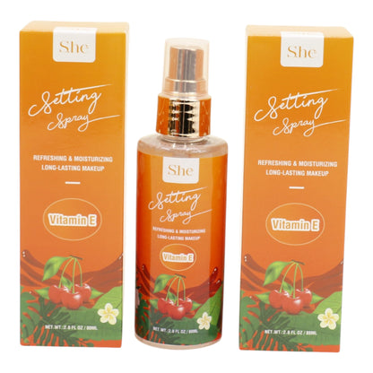 S. he Vitamin E Makeup Setting Spray SP1023 (12 Bottles)