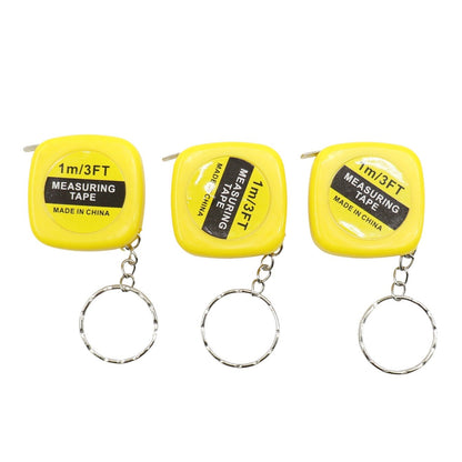 Mini Measuring Tape Key Chain KC5909-3 (12PC)