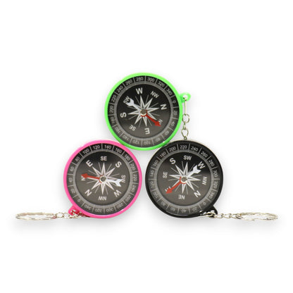 Compass Keyring Mini Compass JK5910-9 (12PC)