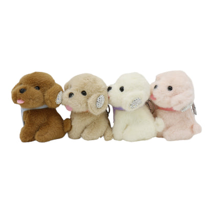 Puppy Plush Keychain JK41212-13 (12PC)