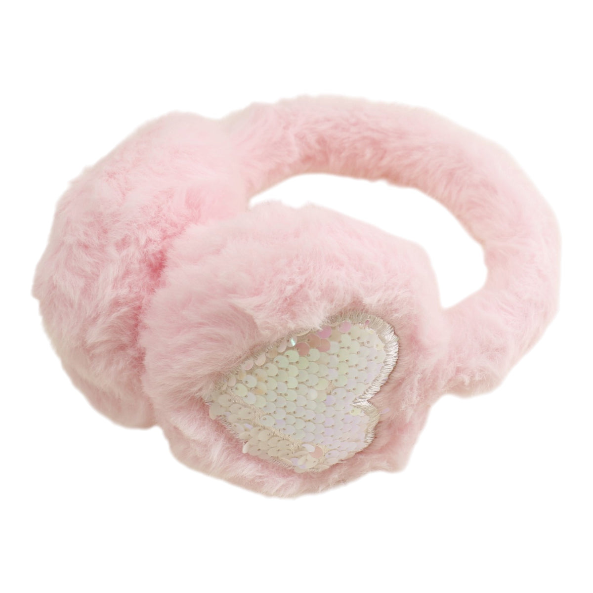 Winter Earmuffs Sequin Heart Ears Warmers Winter Headband SS6812-37 (12PC)