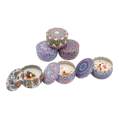 Bohemia 6pcs Fragrance Scented Candle AC5113-1 (3Pack)
