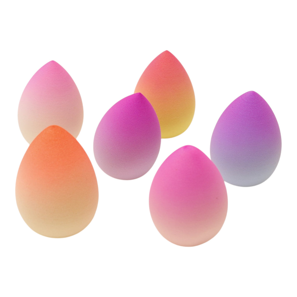 Multicolor Makeup Sponge Set 8506 (12PC)