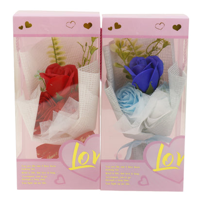 Three Rose Artificial Bouquet Gift  VT5111-5 (1 PACK )