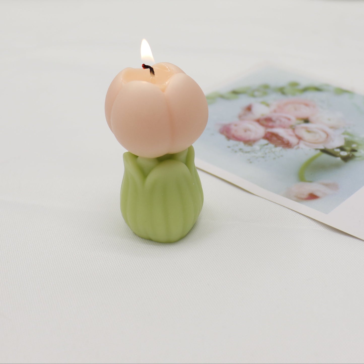 Tulip Shape Scented Candle Small SS41106-7 (12PC)
