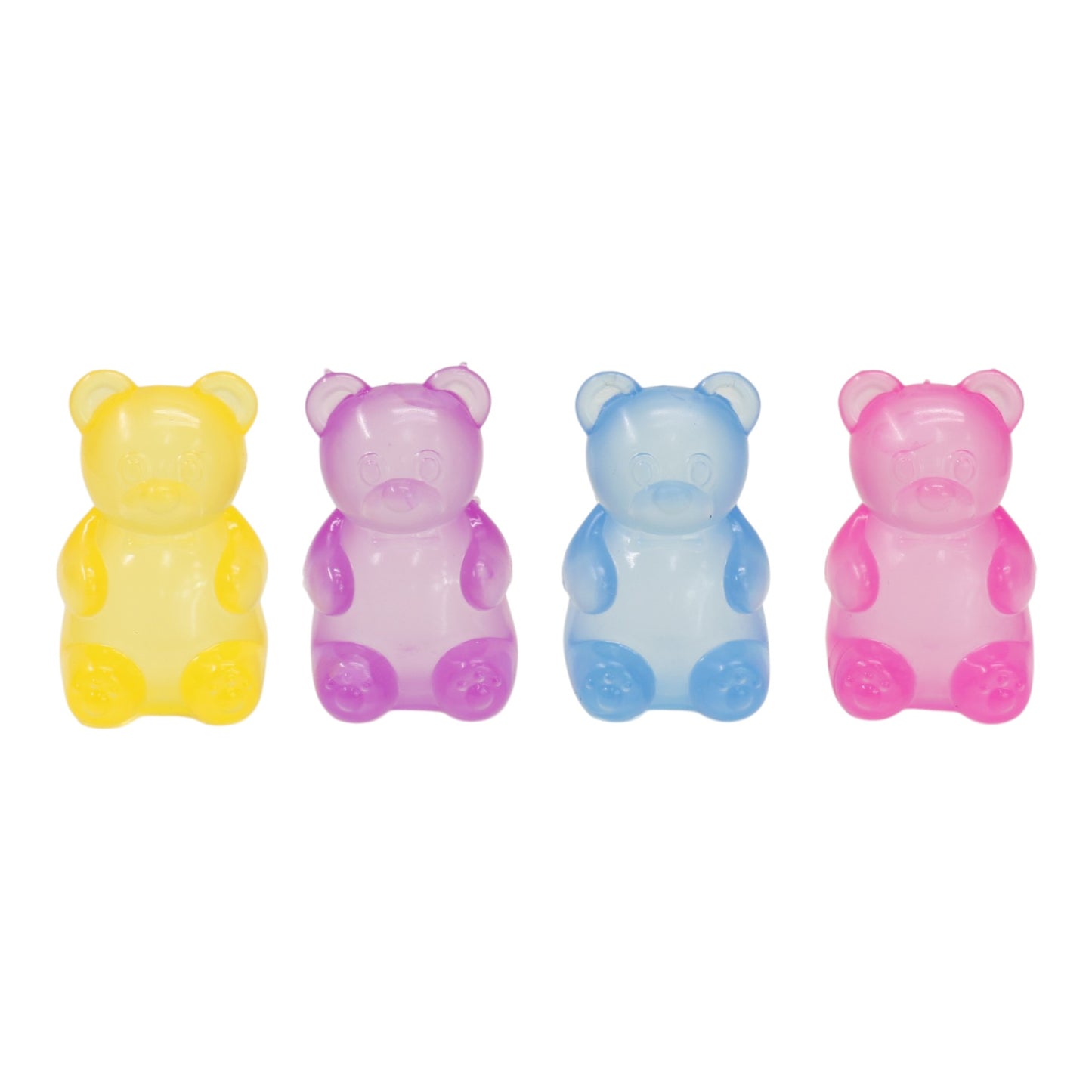 Gummy Bear Clear Colorful Squishy TY6327-18 (12PC)