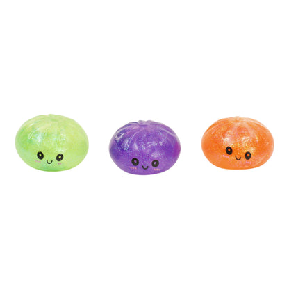 Mini Sugar Glittered Squishy Dumpling With Steamer SQ6606-6 (24PC)