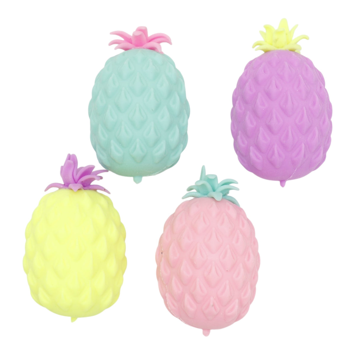 Pastel Pineapple squishy toy JTJT6515-3 (12PC)