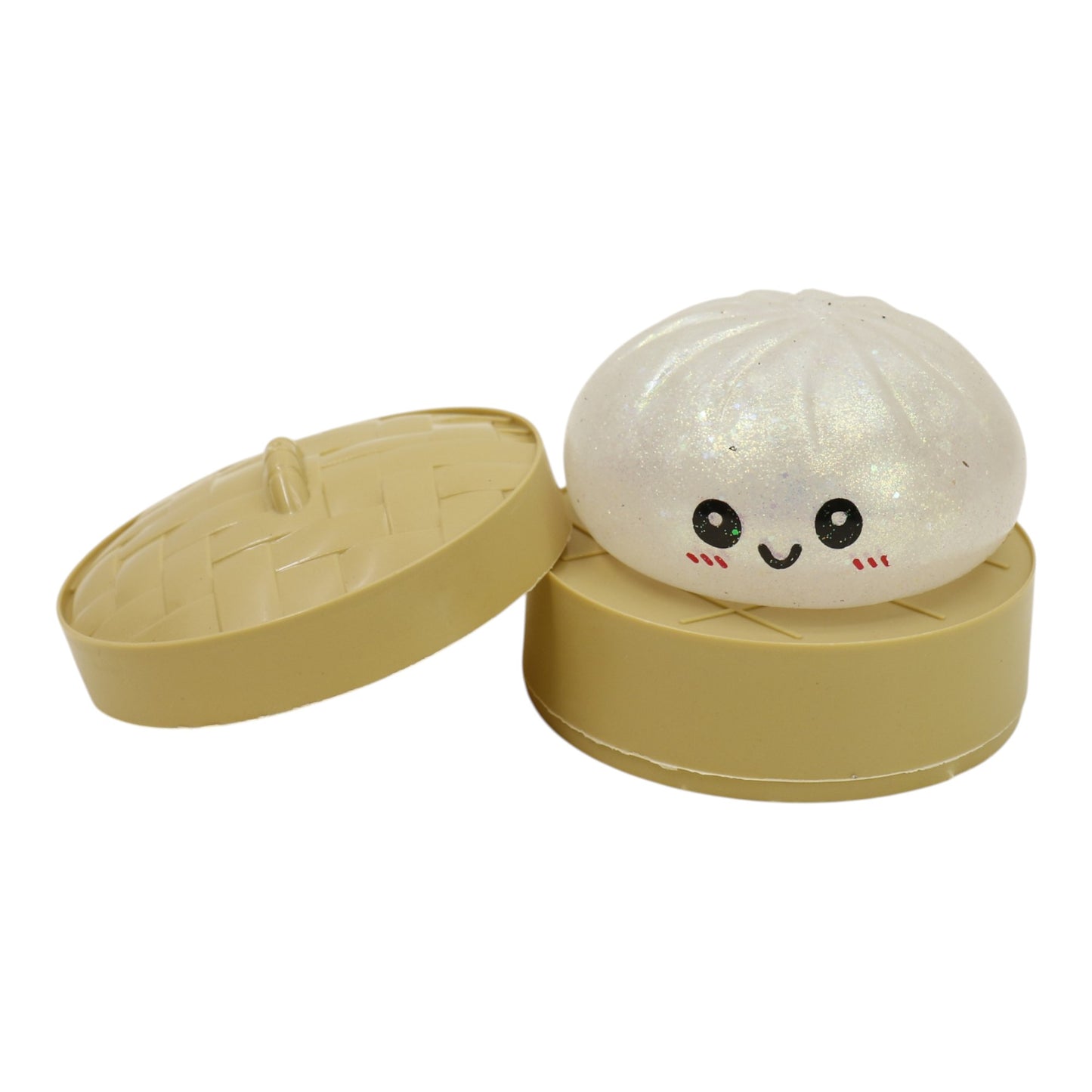 Glitter Jiggly Bun Squishy Dumpling Toy SS417-7 (12PC)
