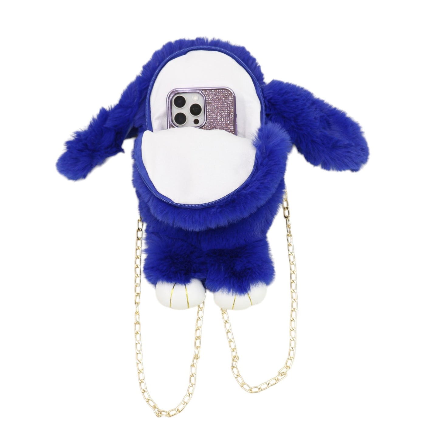 Pom Pom Bunny Crossbody Bag BG922 (3pc)