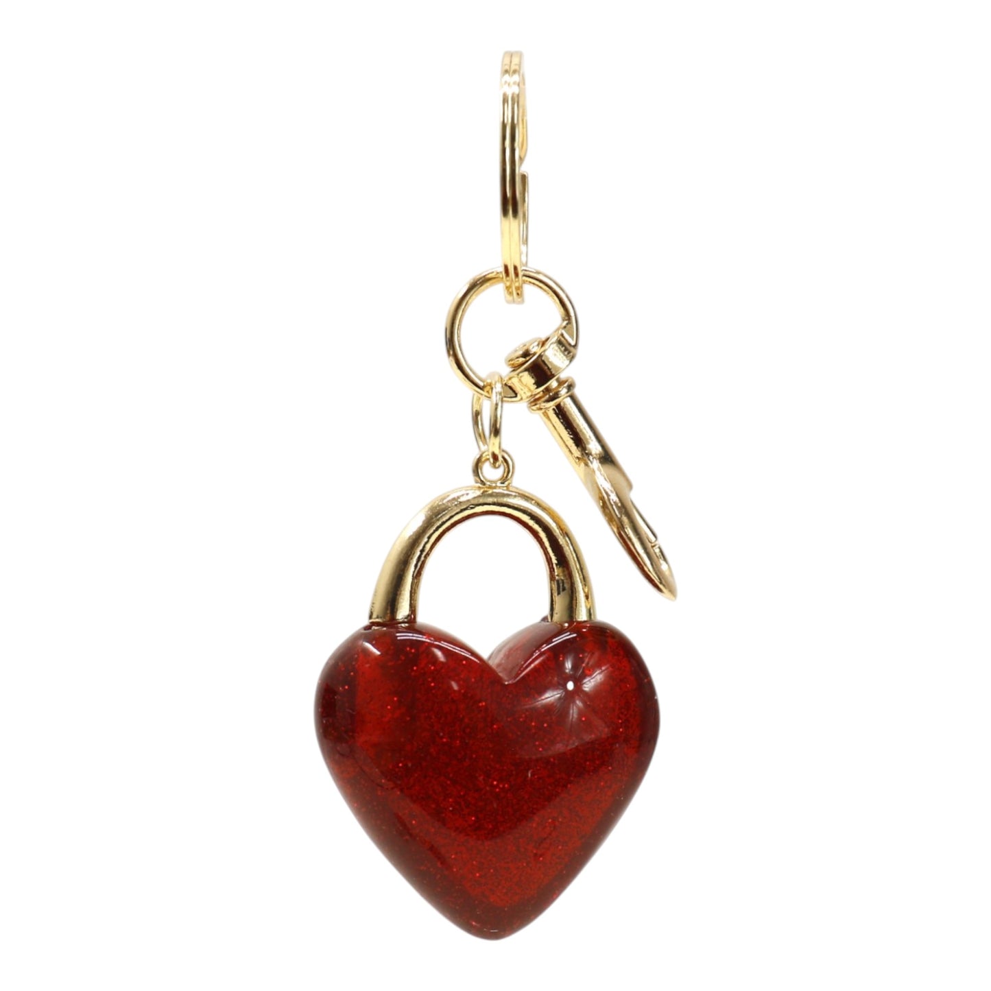 Double Sided Heart Keychain KC511-61 (12PC)