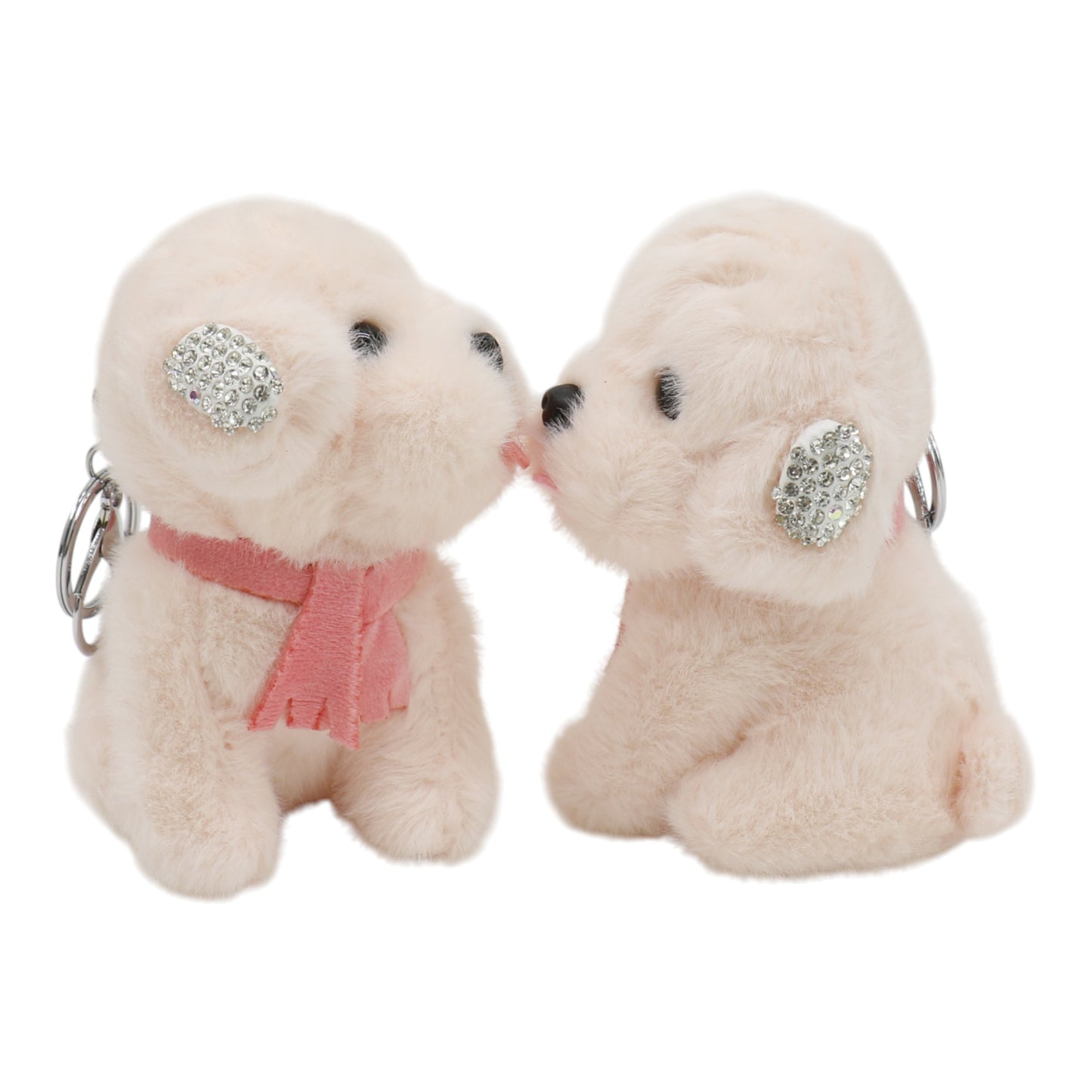 Puppy Plush Keychain JK41212-13 (12PC)