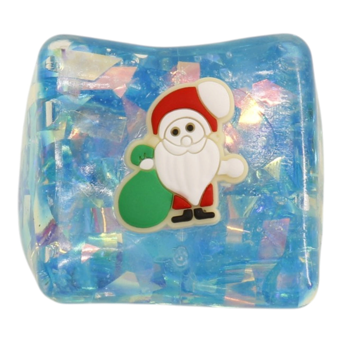 Hologram Christmas Cube Squishy Toy JT6820-18 (12PC)