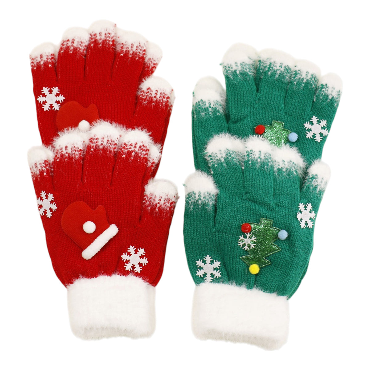 Christmas Kid Gloves JG6828-7 (12PAIR)