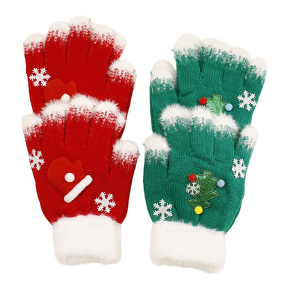 Christmas Kid Gloves JG6828-7 (12PAIR)