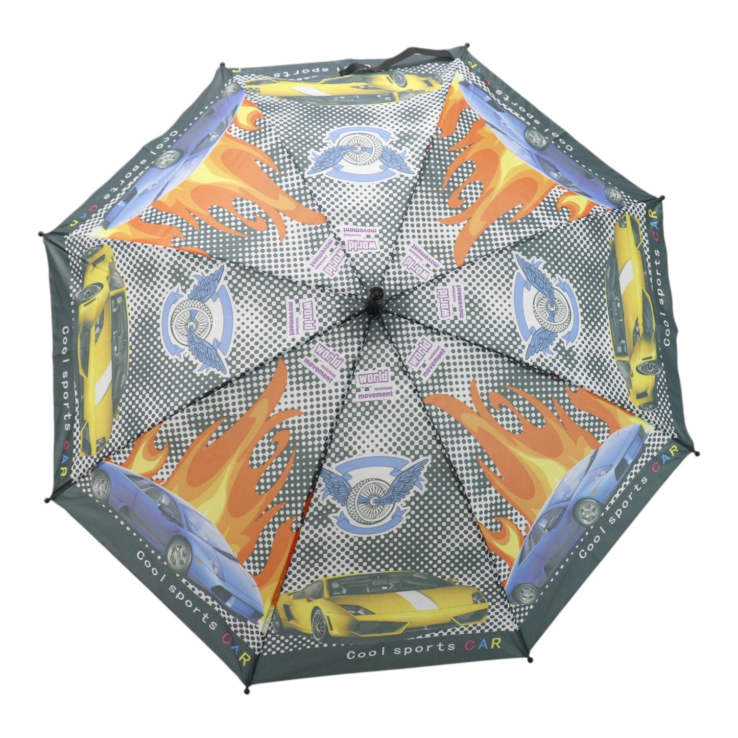Kids Racing Car Auto Open Fold Umbrella UM3263 (12pc)