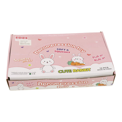 Glitter Maltose Sugar Bunny Squishy Toy SS6510-203 (12PC)