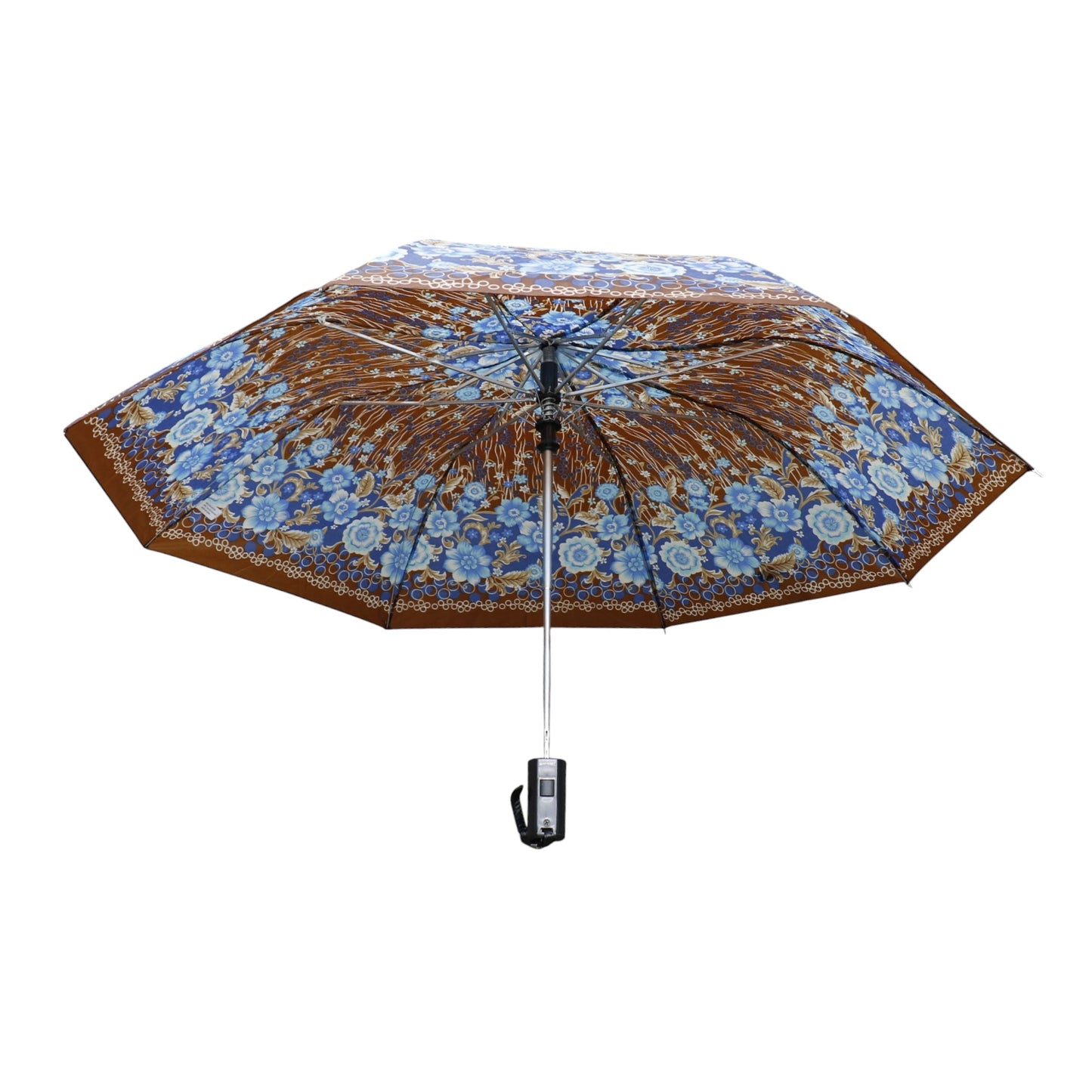 Multicolor Printed Auto 2 Fold Umbrella for Women & Men UM5116 (12pc)