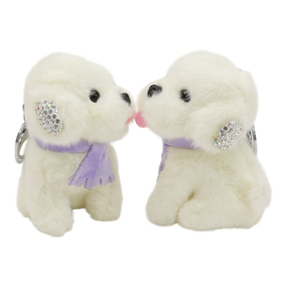 Puppy Plush Keychain JK41212-13 (12PC)