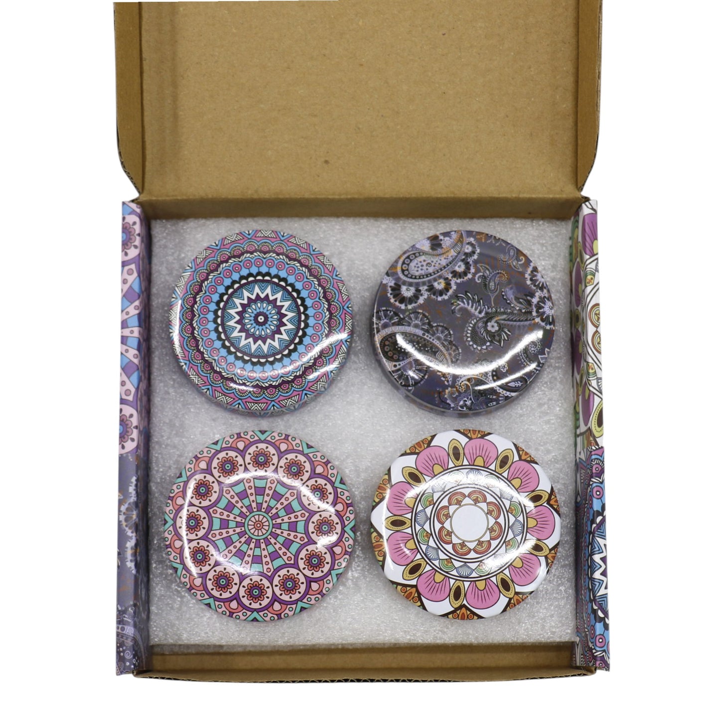 Bohemia 4pcs Fragrance Scented Candle AC5113-2 (3Pack)