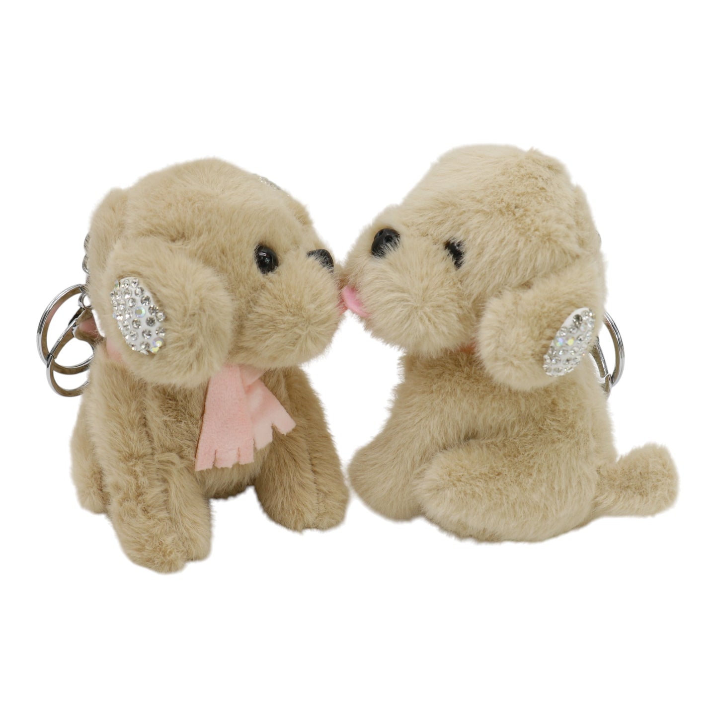 Puppy Plush Keychain JK41212-13 (12PC)