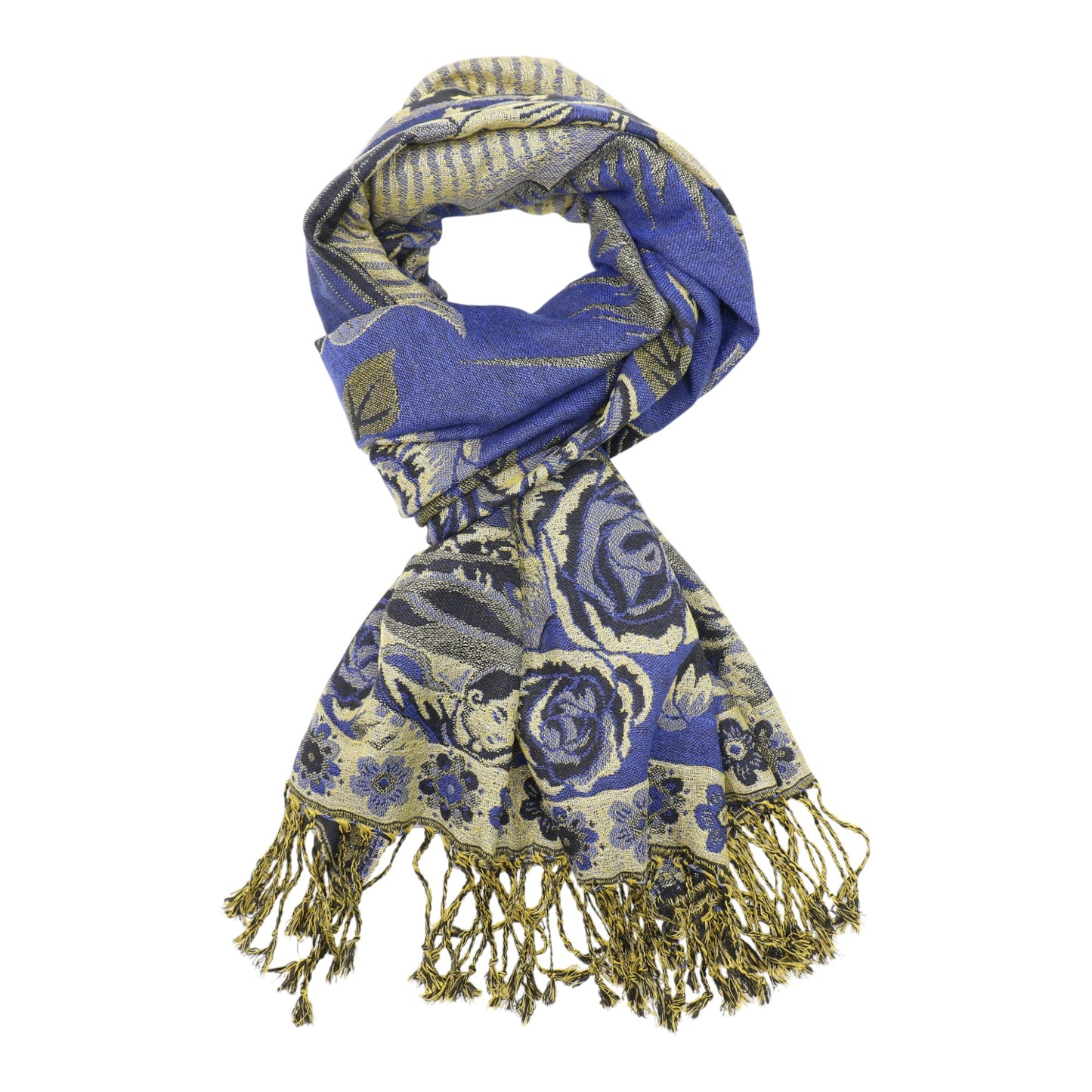 Metallic Pashmina Our Lady of Guadalupe SCF5920-11 (12PC)