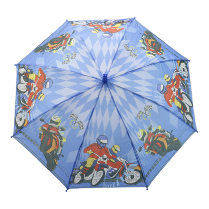 Kids Racing Car Auto Open Fold Umbrella UM3263 (12pc)
