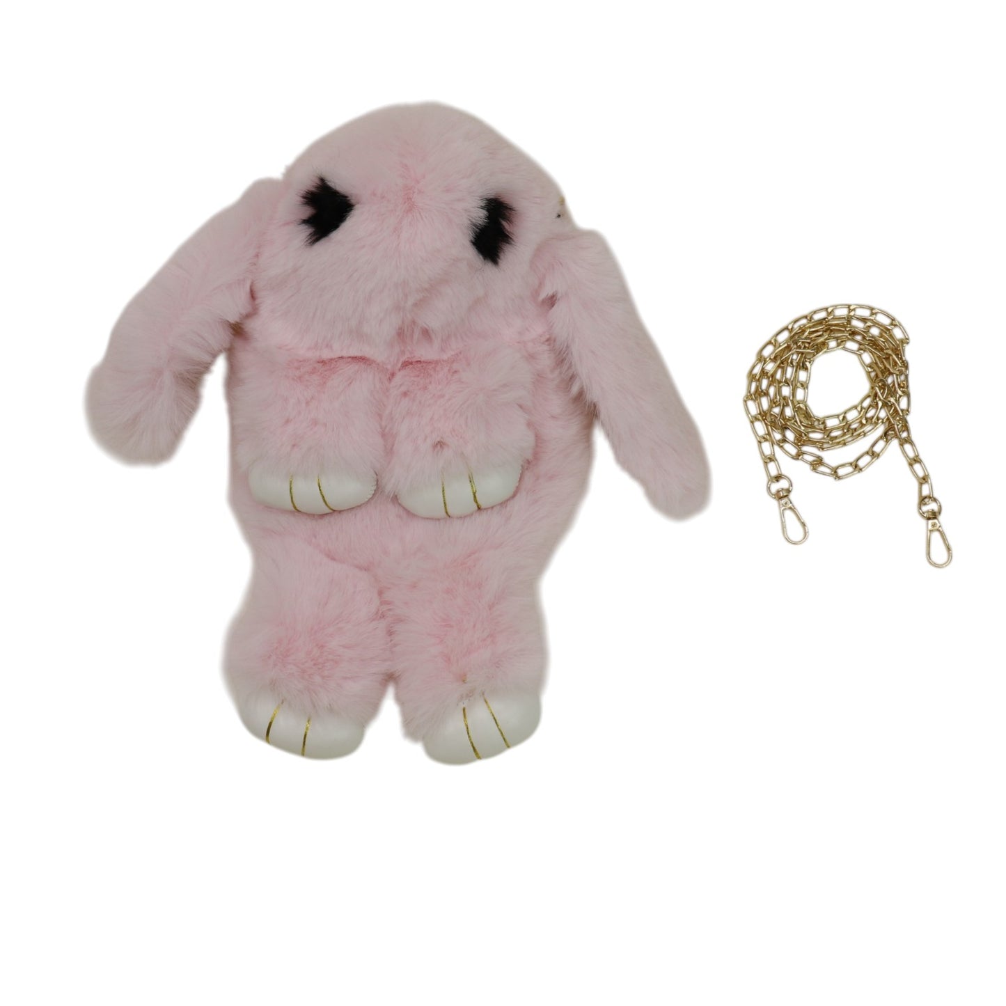 Pom Pom Bunny Crossbody Bag BG922 (3pc)