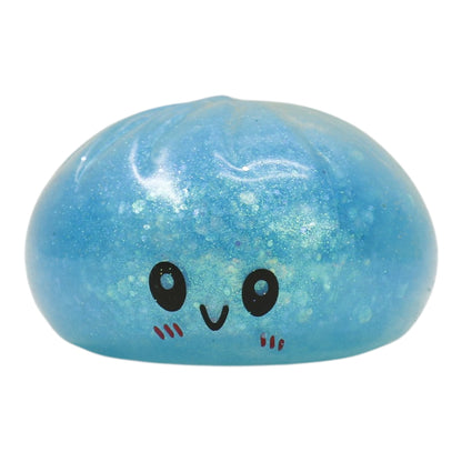Glitter Jiggly Bun Squishy Dumpling Toy SS417-7 (12PC)
