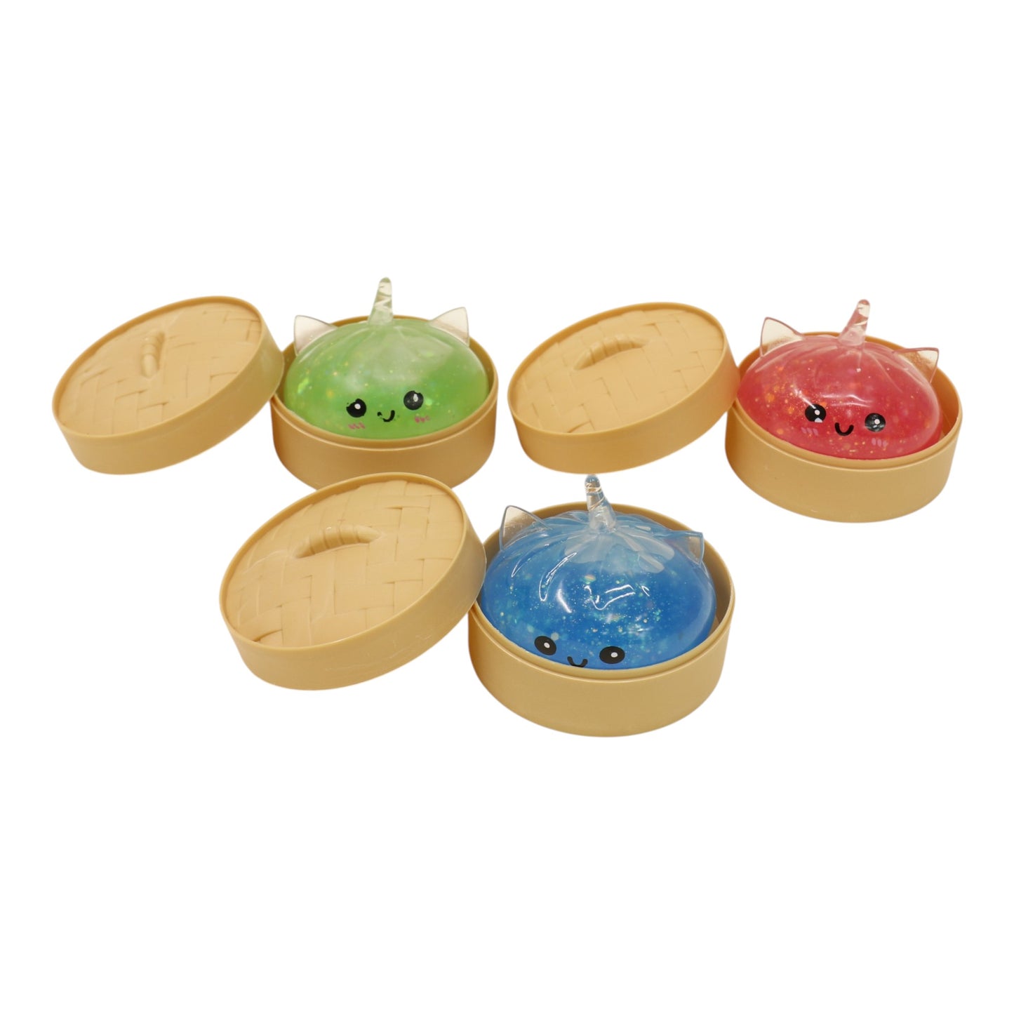Colorful Cute Squishy Dumpling JT6528-5. (12PC)
