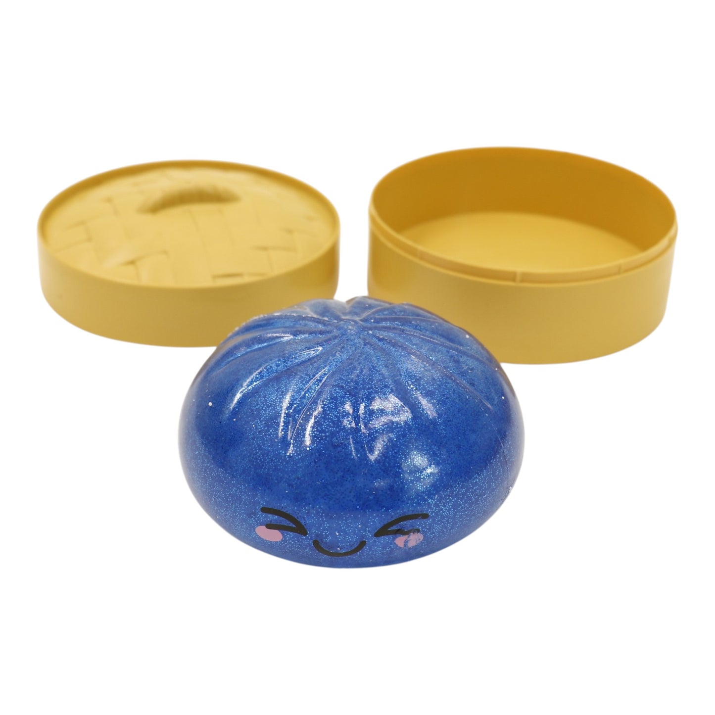 Glitter Jiggly Bun Squishy Dumpling JT6428-3 (12PC)
