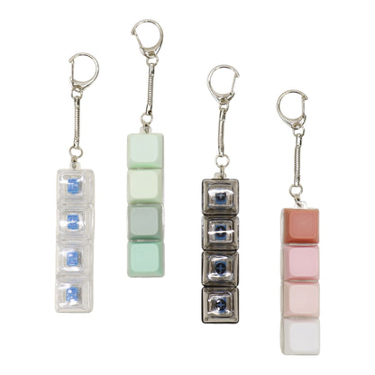Pastel Clicky Keycap Fidget Keychain SS6426-12 (12)