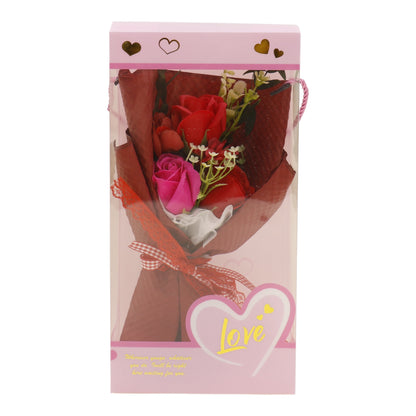 Three Rose Artificial Bouquet Gift  VT5111-7  (1 PACK )