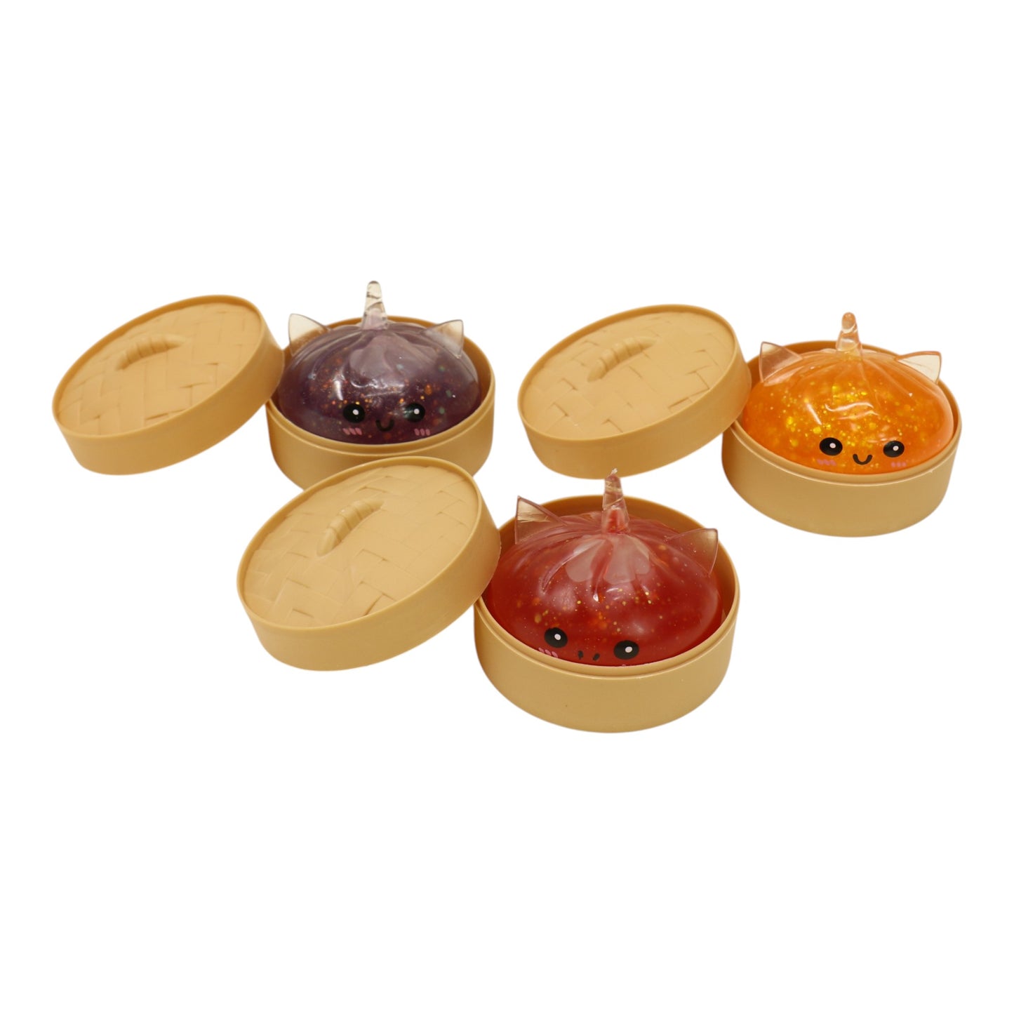 Colorful Cute Squishy Dumpling JT6528-5. (12PC)