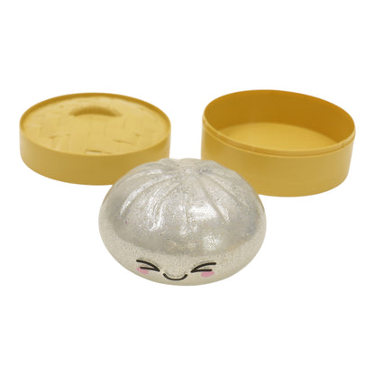 Glitter Jiggly Bun Squishy Dumpling JT6428-3 (12PC)