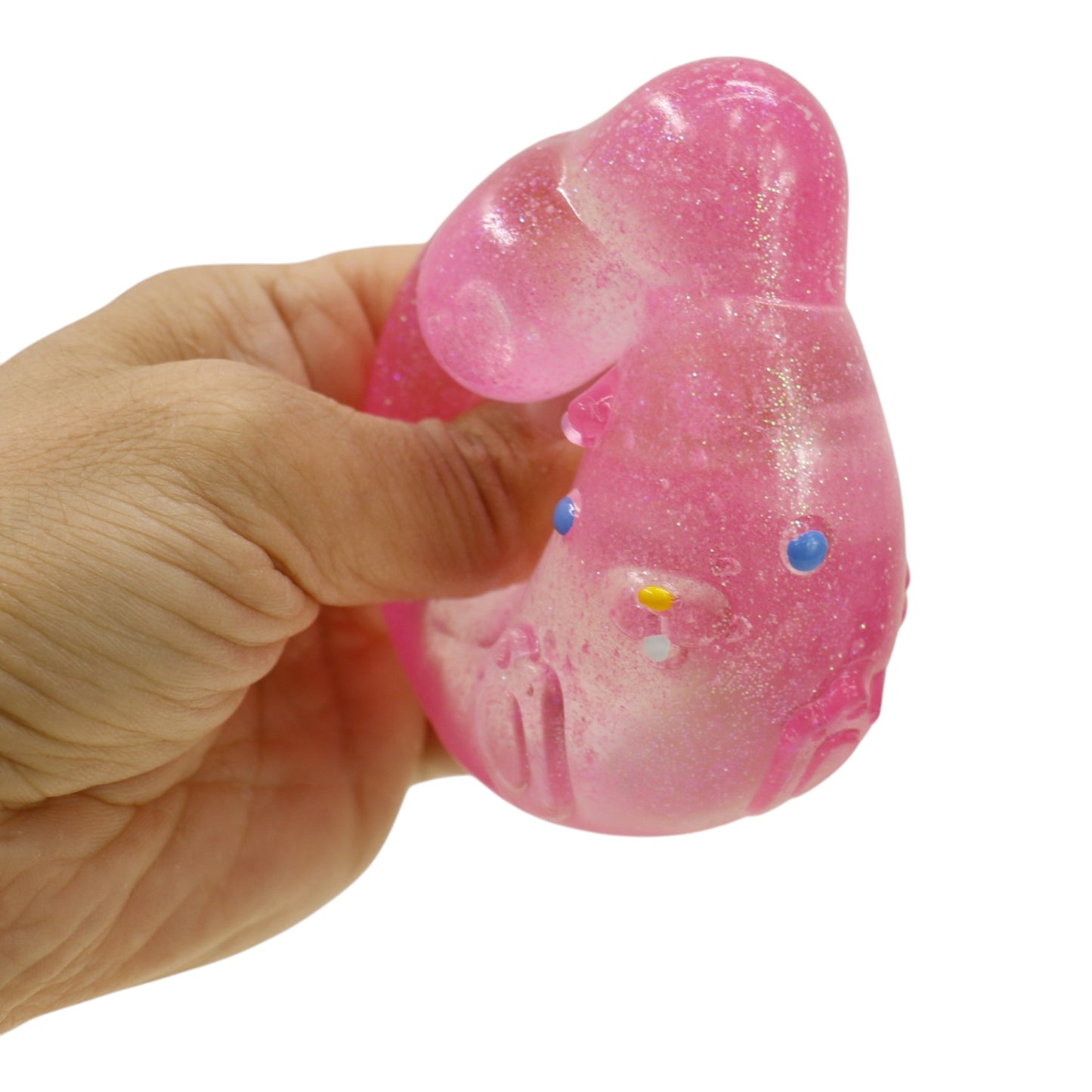 Bunny Clear Colors Squishy Toy SQ6509-4 (12PC)