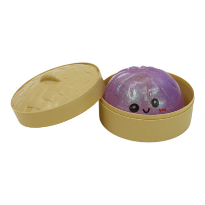 Glitter Jiggly Bun Squishy Dumpling Toy SS417-7 (12PC)