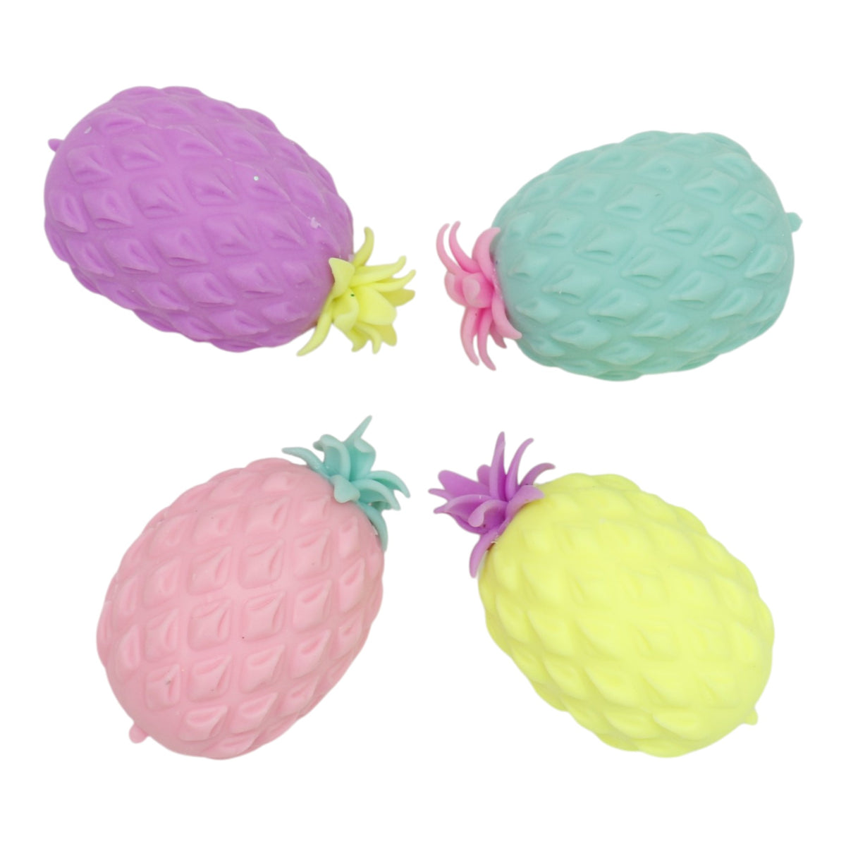 Pastel Pineapple squishy toy JTJT6515-3 (12PC)