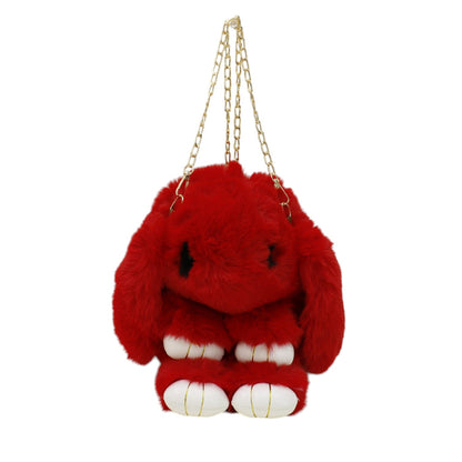 Pom Pom Bunny Crossbody Bag BG922 (3pc)