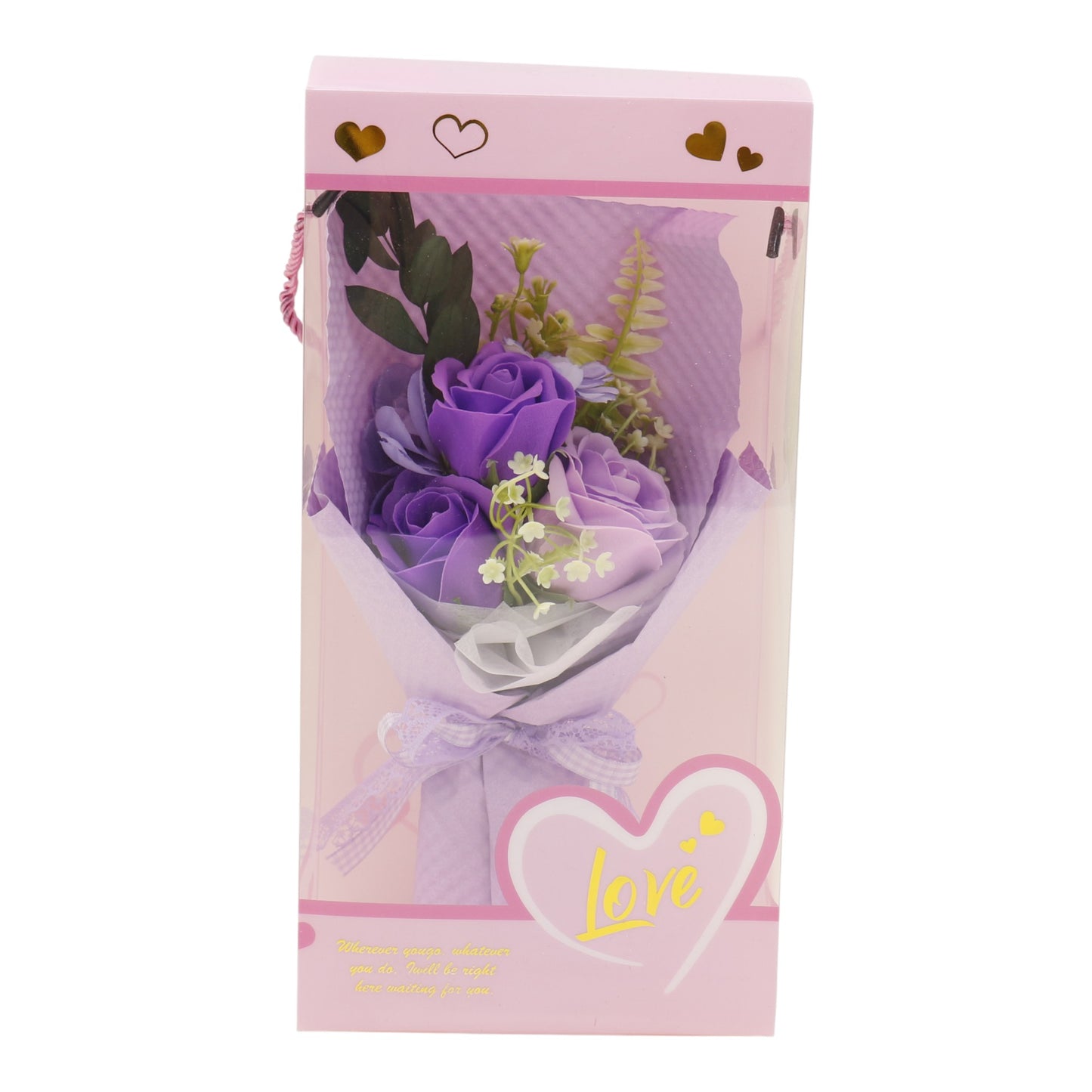 Three Rose Artificial Bouquet Gift  VT5111-7  (1 PACK )