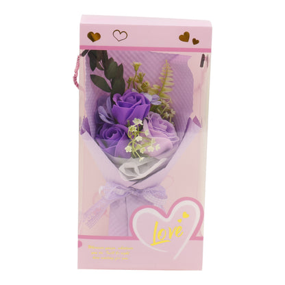 Three Rose Artificial Bouquet Gift  VT5111-7  (1 PACK )