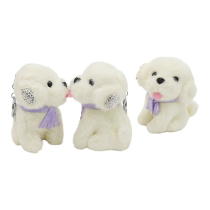 Puppy Plush Keychain JK41212-13 (12PC)